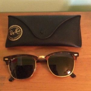 RayBan Club Master Tortoise Shell